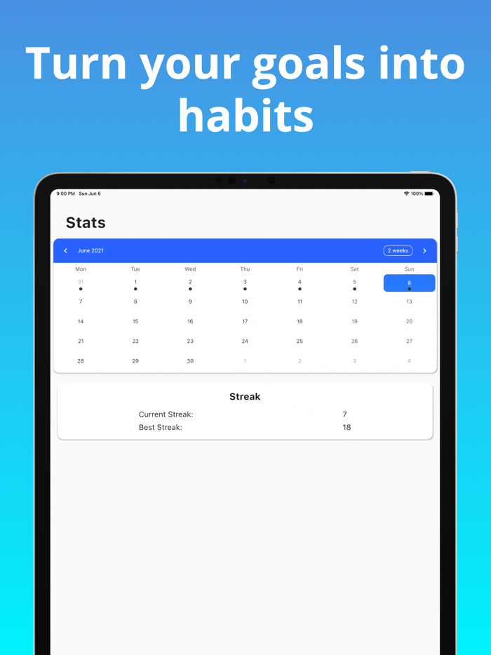 Daily Habits Tracker