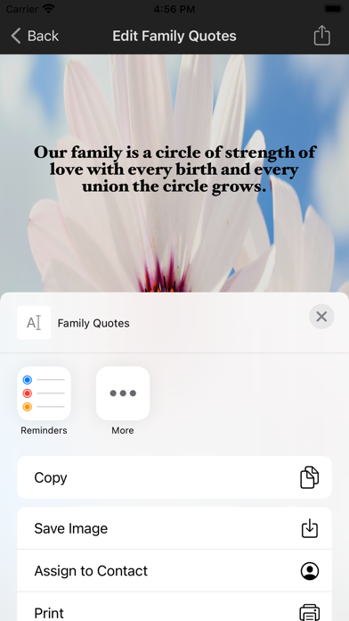 Family-Quotes Screenshot