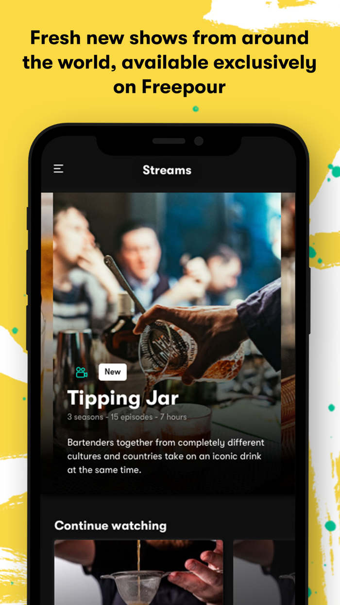 Freepour - For Pro Bartenders