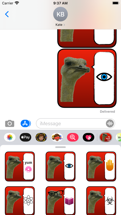 The Ostrich Says Screenshot