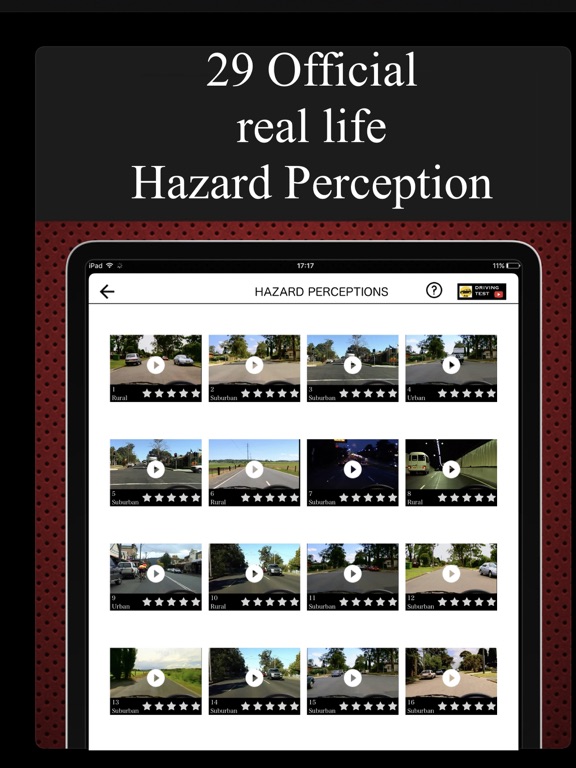 Screenshot #4 pour Hazard Perception Test 2022 AU