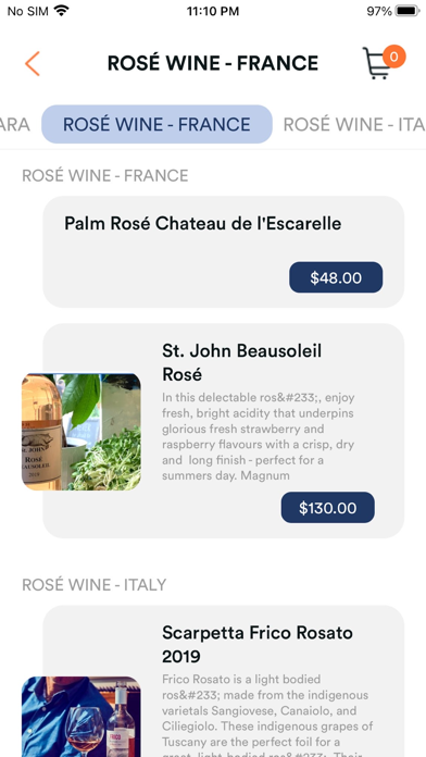 The Wine Bar, Oakville Screenshot