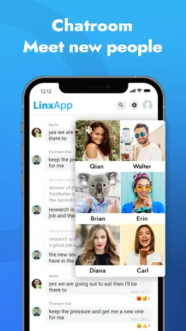 Game screenshot LinxApp Messenger apk