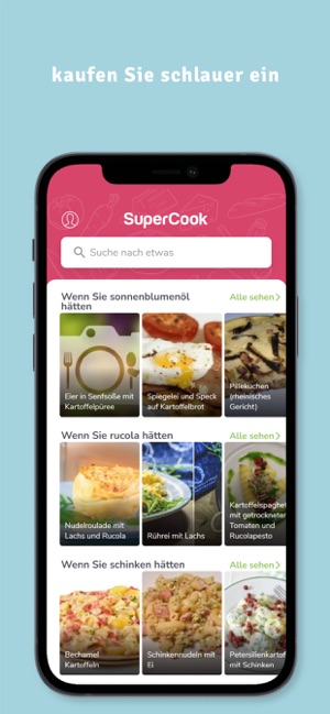 SuperCook Rezepte nach Zutaten im App Store