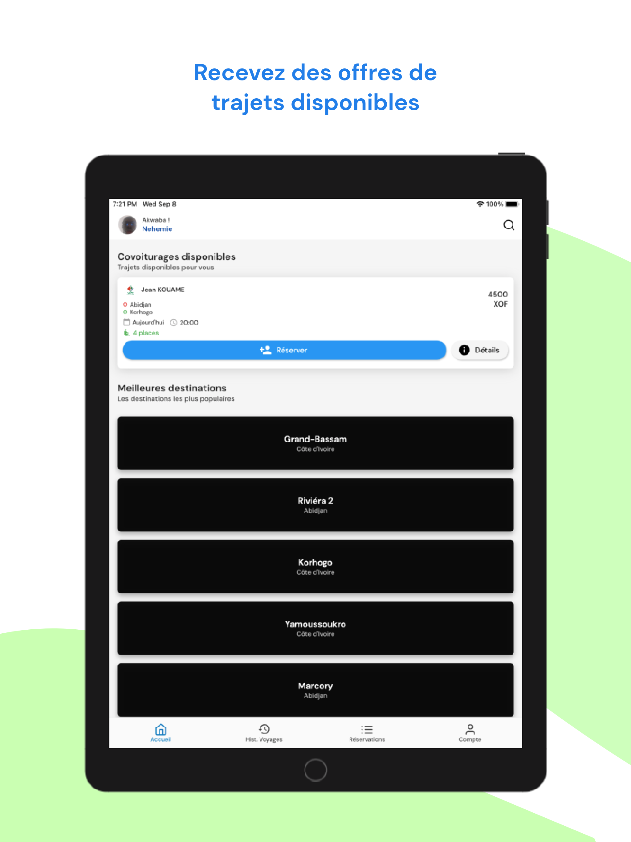Wabeyi Covoiturage screenshot 4