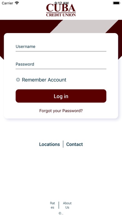 Cuba Credit Union Screenshot