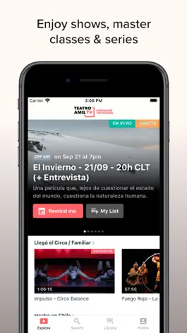 Game screenshot Teatroamil.tv apk