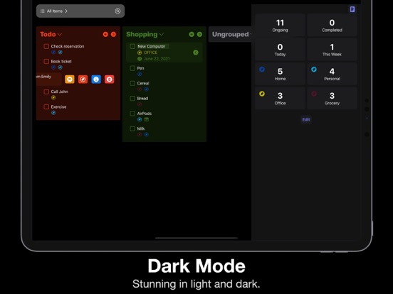 MyListBuddy iPad screenshot 6 - Utilities app