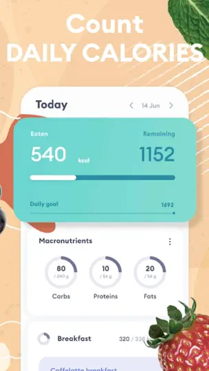 My Diet Coach - Weight Loss iPhone Screenshot 1