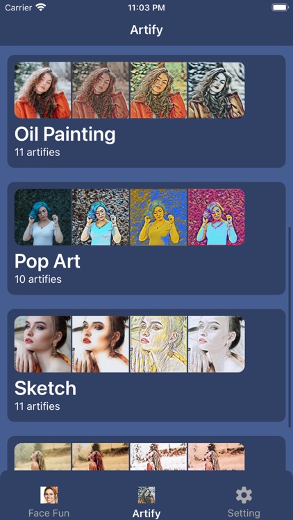 Face AI: Artist Cartoon maker screenshot-6