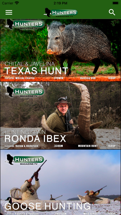 HuntersMagazine TV Screenshot