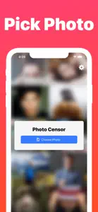 Photo Censor - Pixelate & Blur screenshot #1 for iPhone