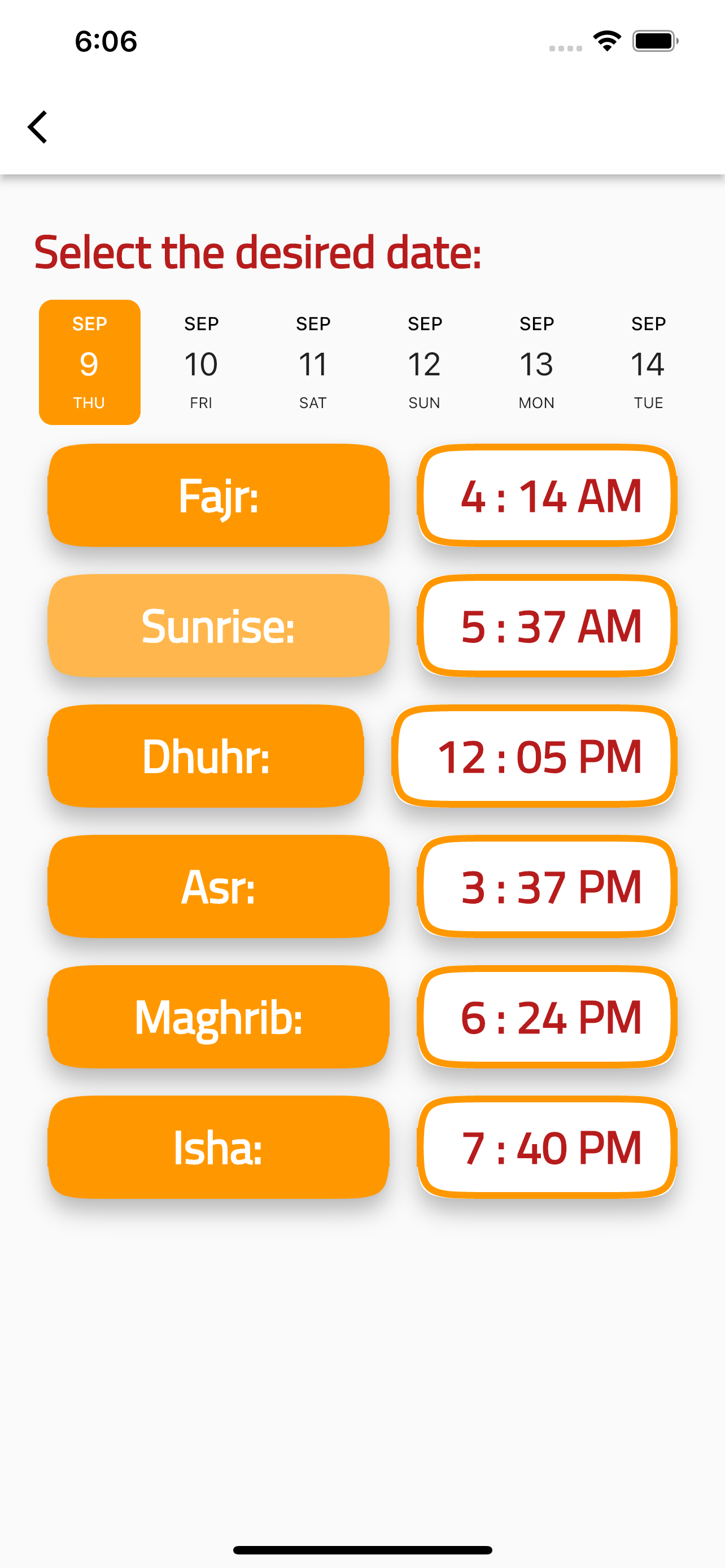 Kirkuk Prayer Times