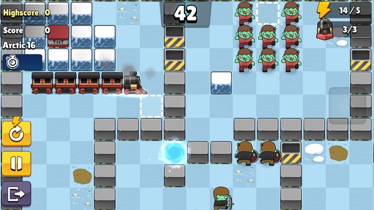 Zombie Train: Action Puzzle screenshot-3