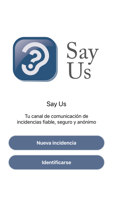Say Us Screenshot