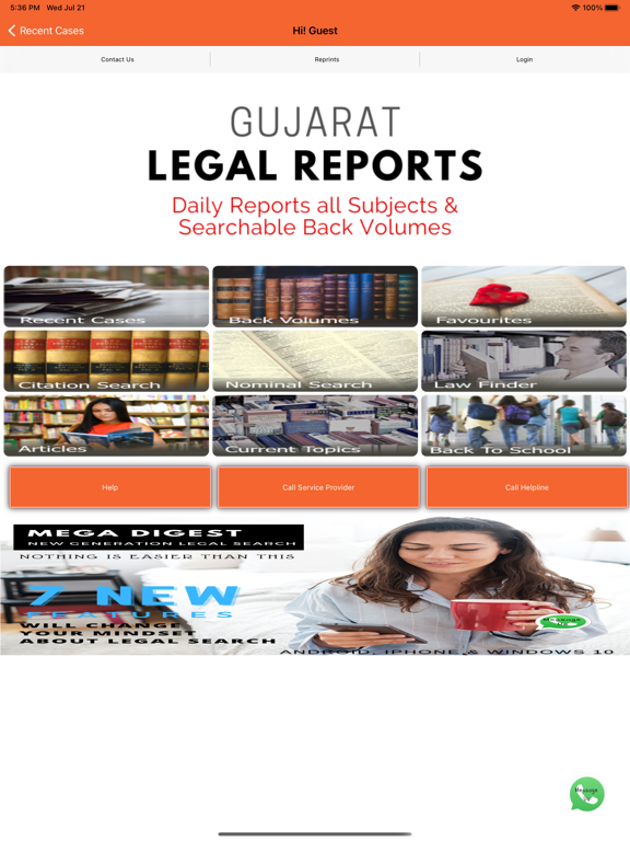 Screenshot #4 pour Gujarat Legal Reports