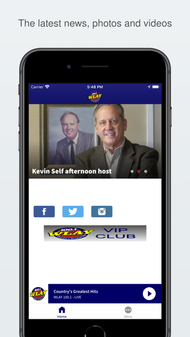 WLAY-FM Screenshot