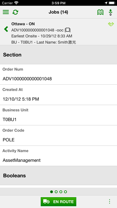 ABB Service Suite FieldWorker Screenshot