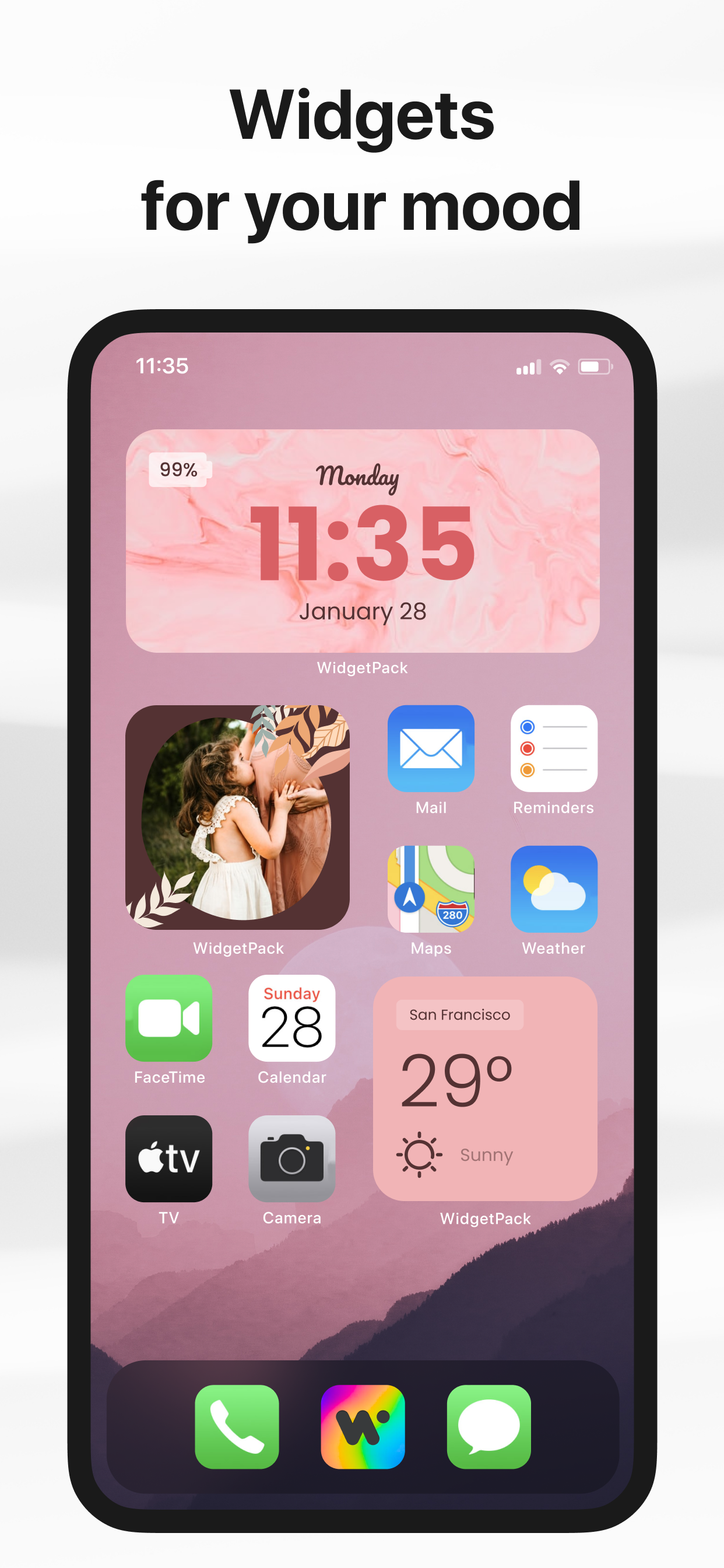WidgetPack: Custom Screen