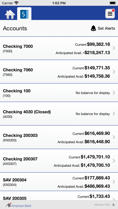 American Bank Baxter Business Screenshot