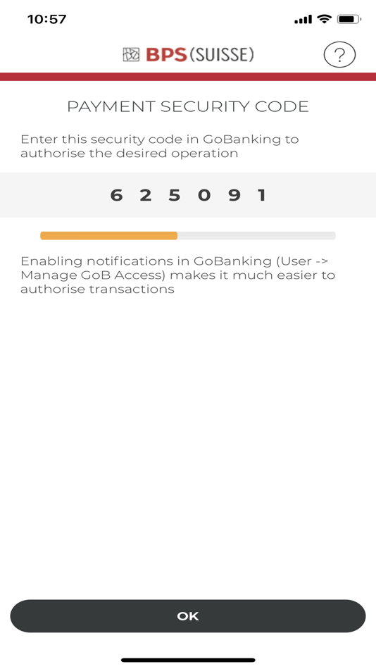 #7. GoB Access (iOS) Podle: BPS (SUISSE)