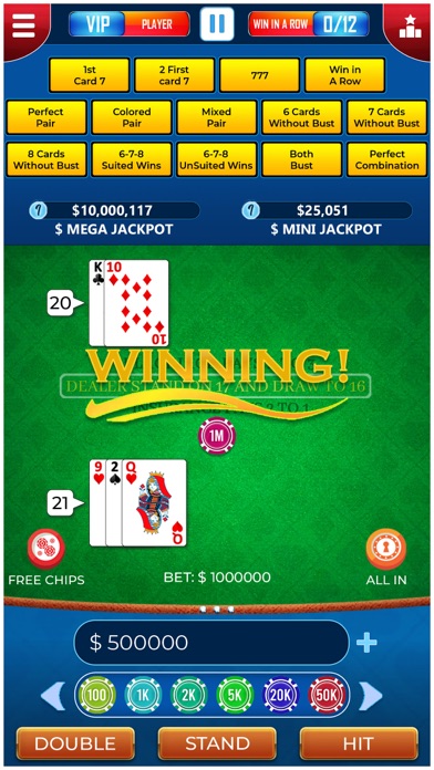 Blackjack King of Side Bets Screenshot