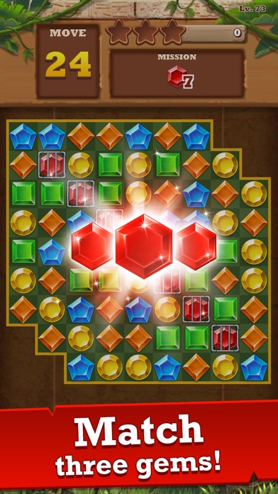 Jungle Gem Blast screenshot 1