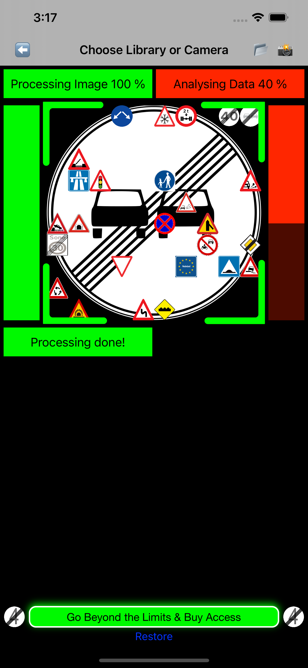 Detect Road Sign
