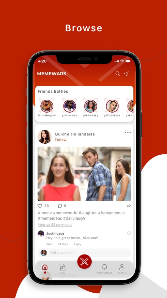 #1. MemeWars (iOS) 由: BCD Global Investments LLC