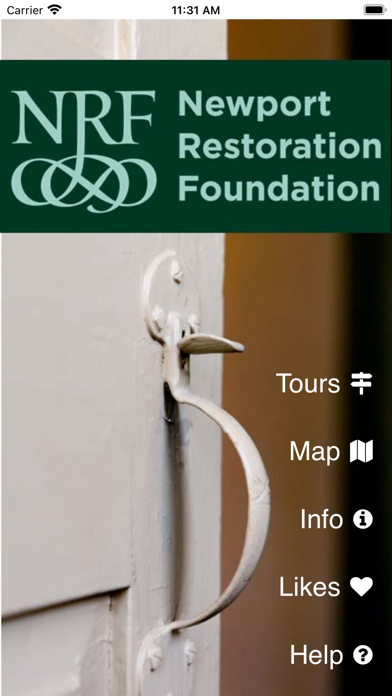 Newport Restoration Foundation Screenshot