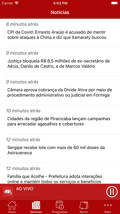 Rádio Jovem Pan - Londrina Screenshot