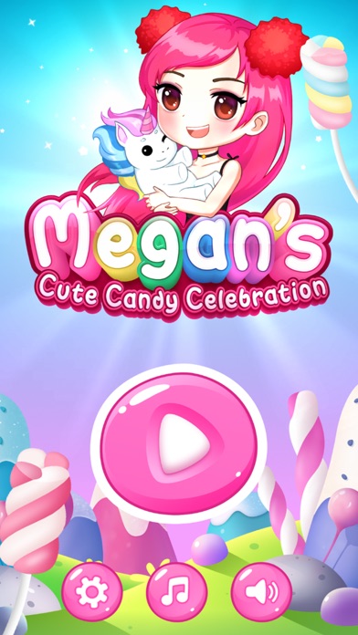 Megan's Cute Candy Celebration Screenshot