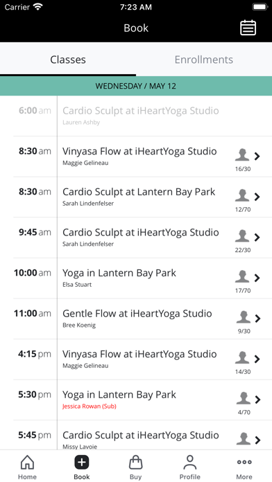 iHeartYoga Screenshot