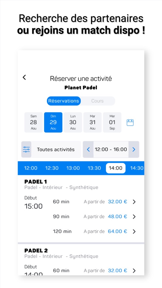 #4. Planet Padel (iOS) 由: Doinsport
