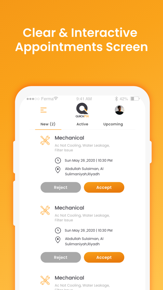 #3. Quickfix Service Provider (iOS) 由: ALIF Solutions DMCC