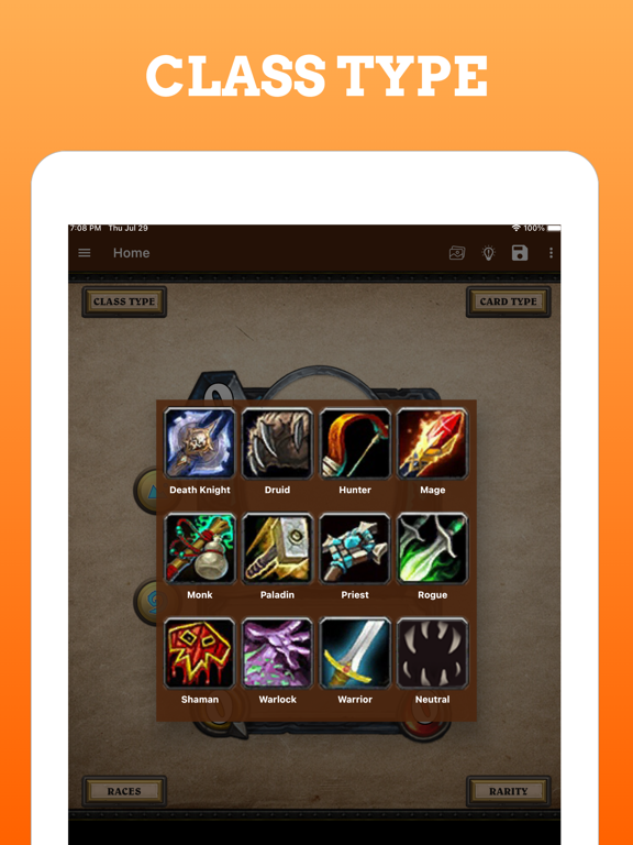 Card Creator for Hearthstone iPad screenshot 4 - Entertainment app