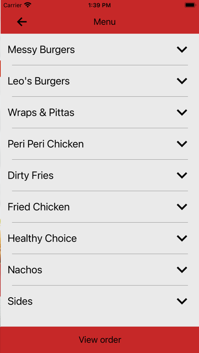Leo's Grill Takeaway Screenshot