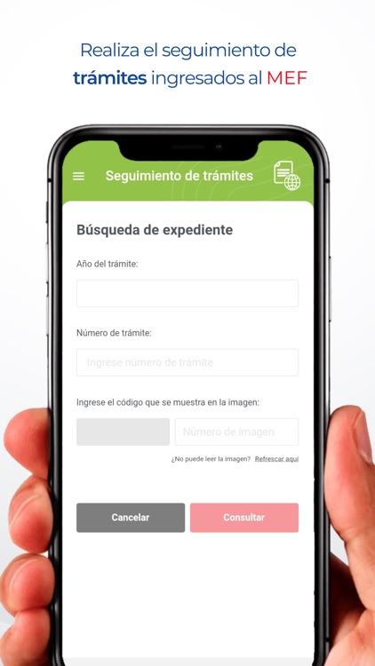 MEFmóvil: Trámites y servicios