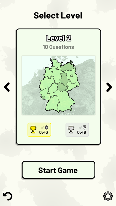 States of Germany Quiz Screenshot