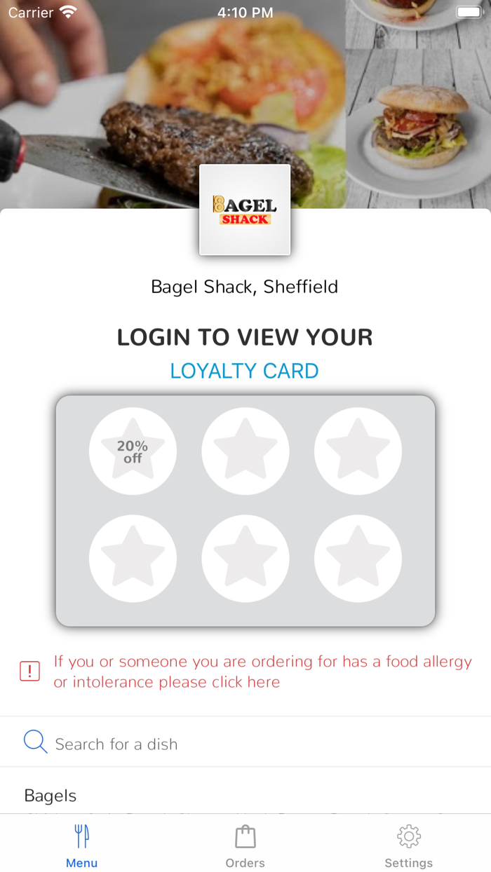 Bagel Shack, Sheffield