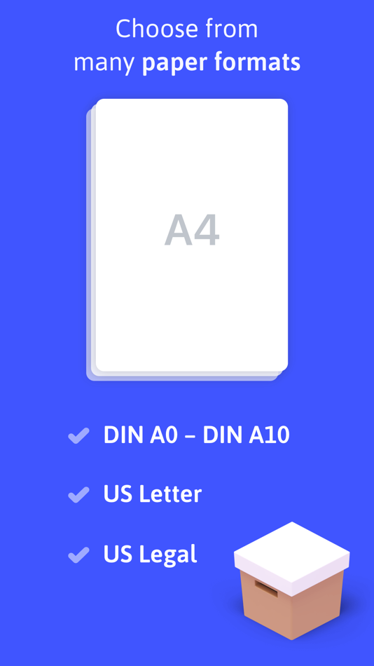 #6. Print to size · TinyPrinter (iOS) 由: Felix Brix