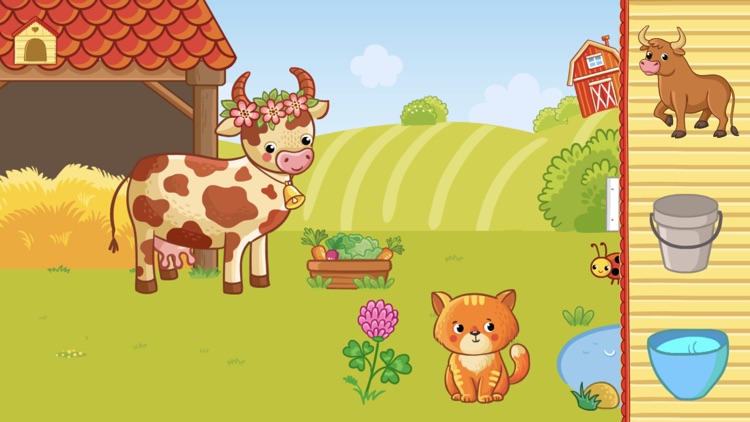 Funny Farm! Toddler flashcards screenshot-3