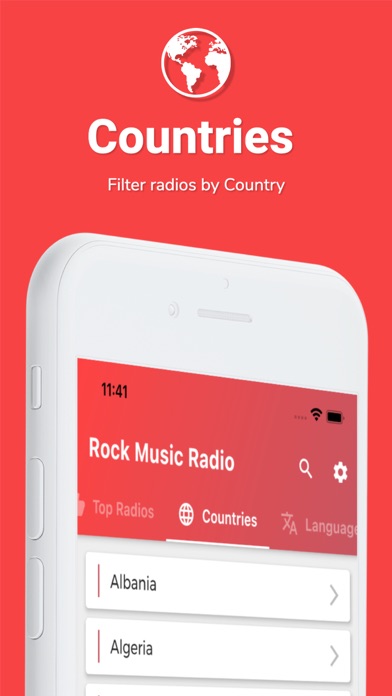 Rock Music - Rock Radio Screenshot