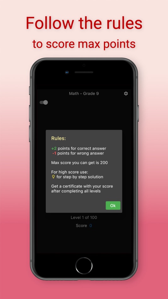 #4. 9th Grade Math Challenge (iOS) 由: IT365 Solutions Inc