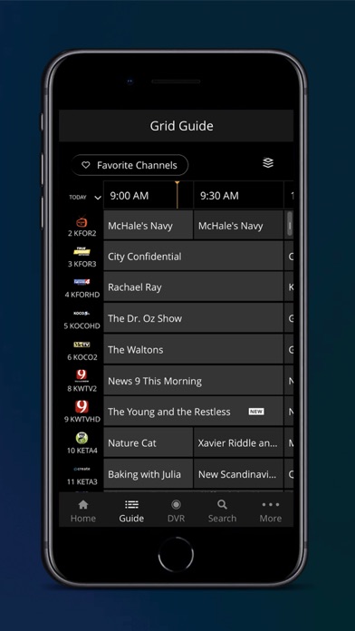 OEC Fiber TV Screenshot