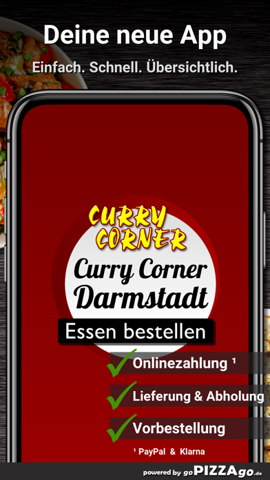 Curry Corner Darmstadt Screenshot