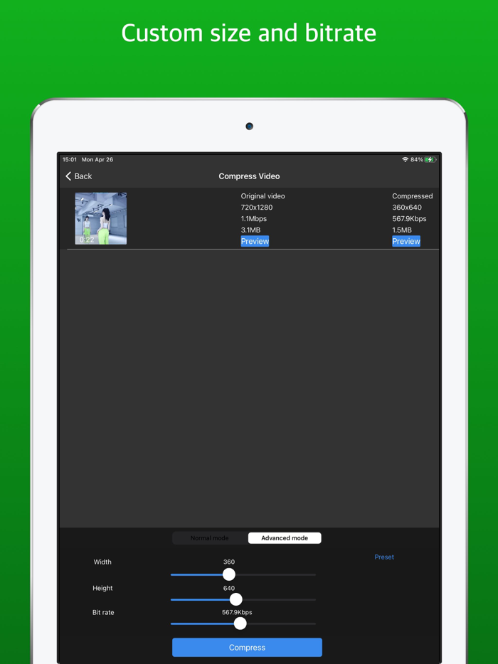 Compress Video - Shrink Photos