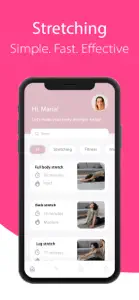 Stretching Workout at Home screenshot #2 for iPhone