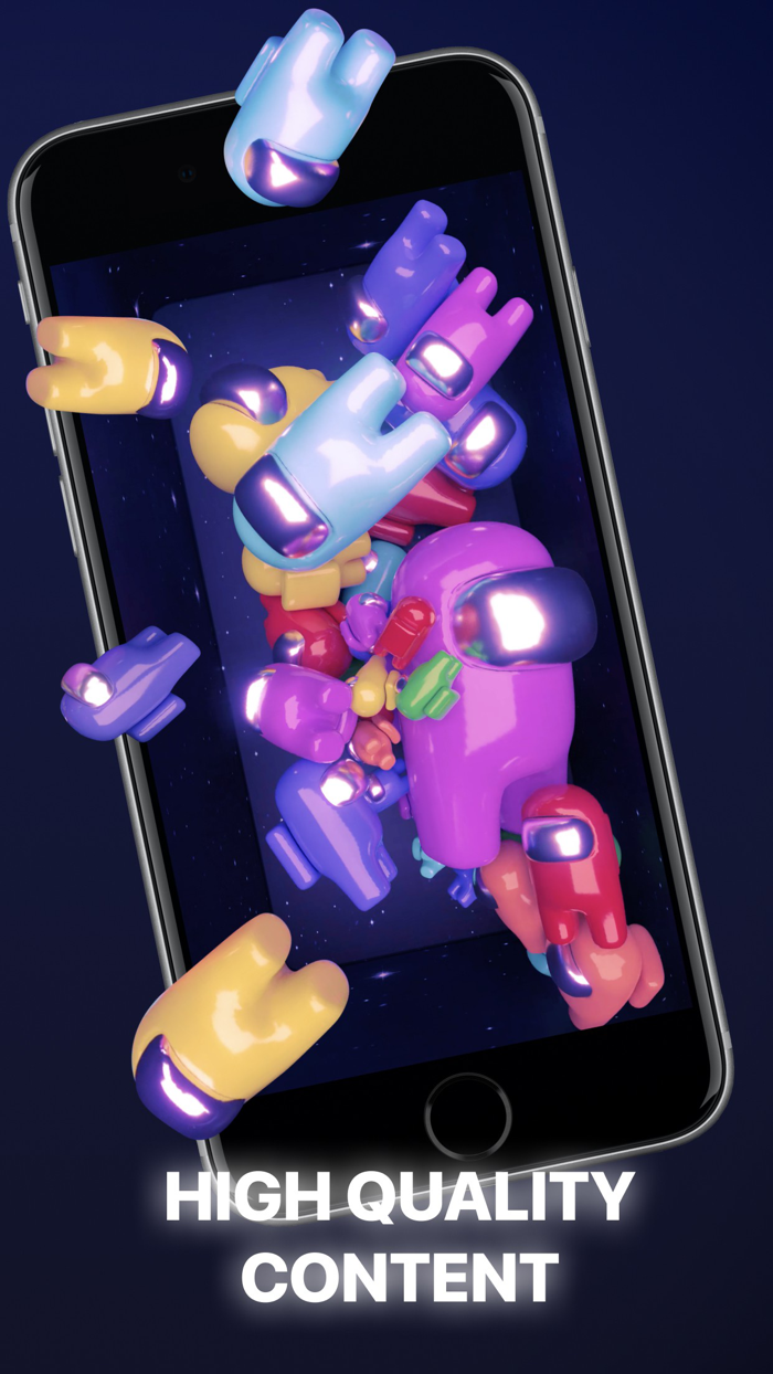 Gravity - Live Wallpapers 3D