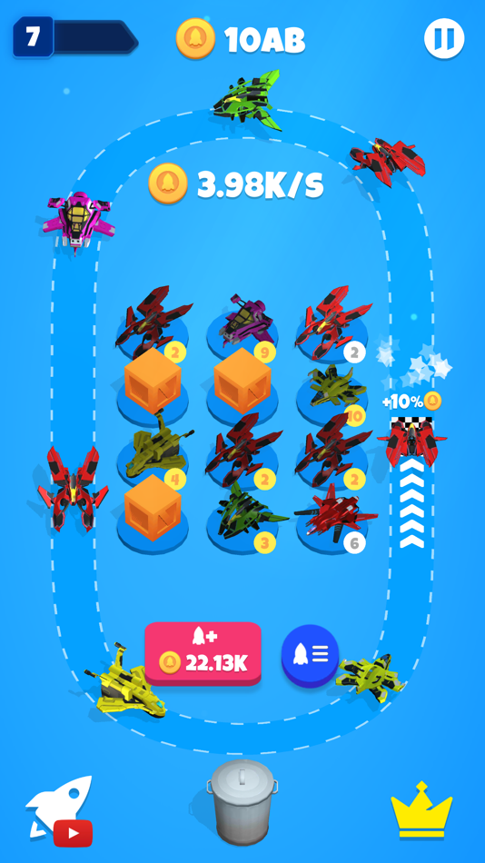 #1. Planes Merge Race (iOS) Podle: Phuong Ta
